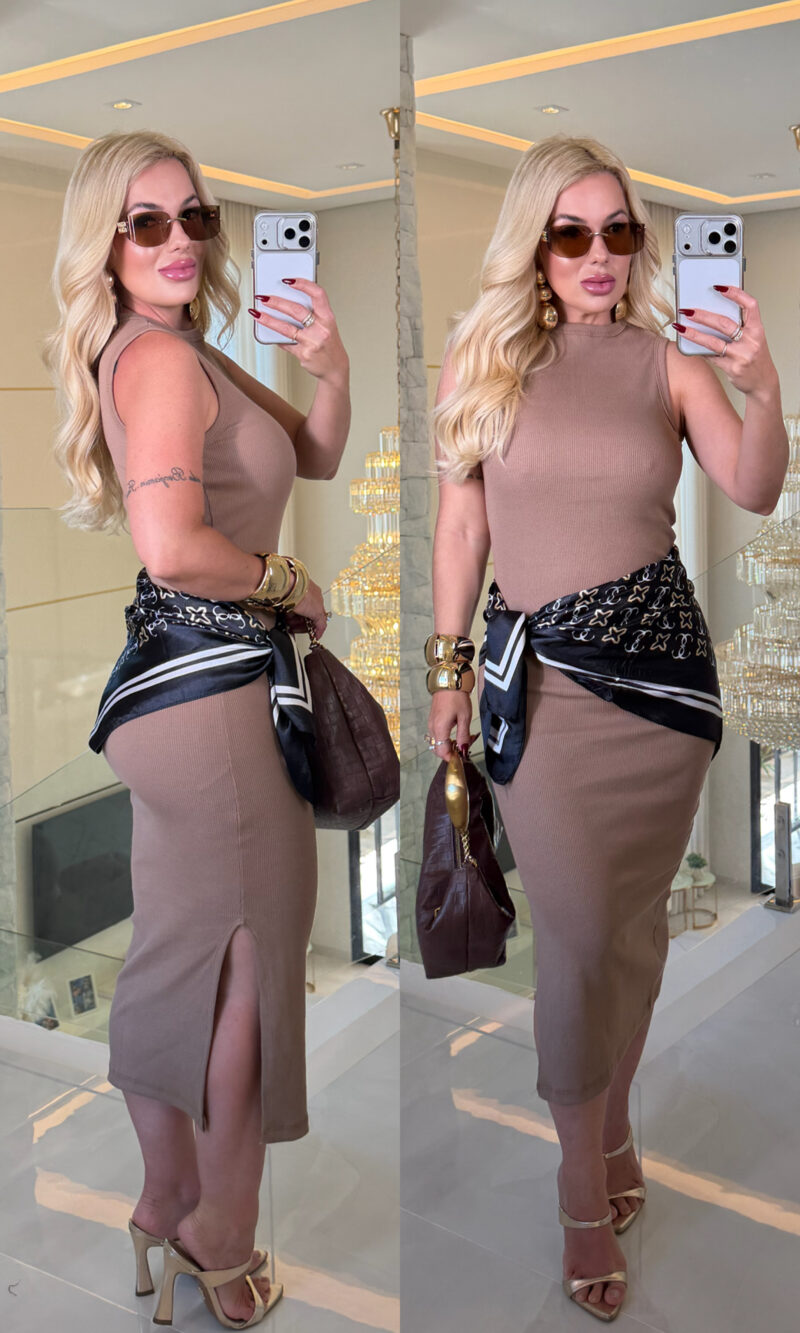 vestido basico midi luiza 3669