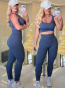 conjunto fittness canelado francielle 3657