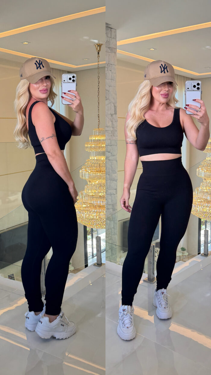 conjunto fittness canelado francielle 3657 conjunto fittness canelado francielle 3657