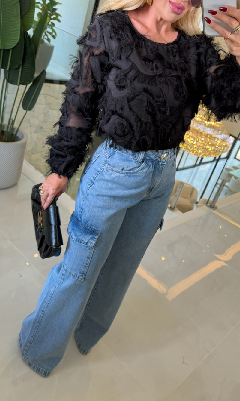 calça cargo bolso lateral mariana 3662