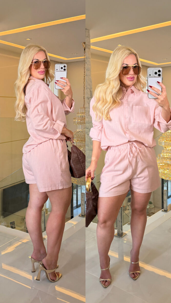 conjunto ana camisa + short 3616 conjunto ana camisa + short 3616