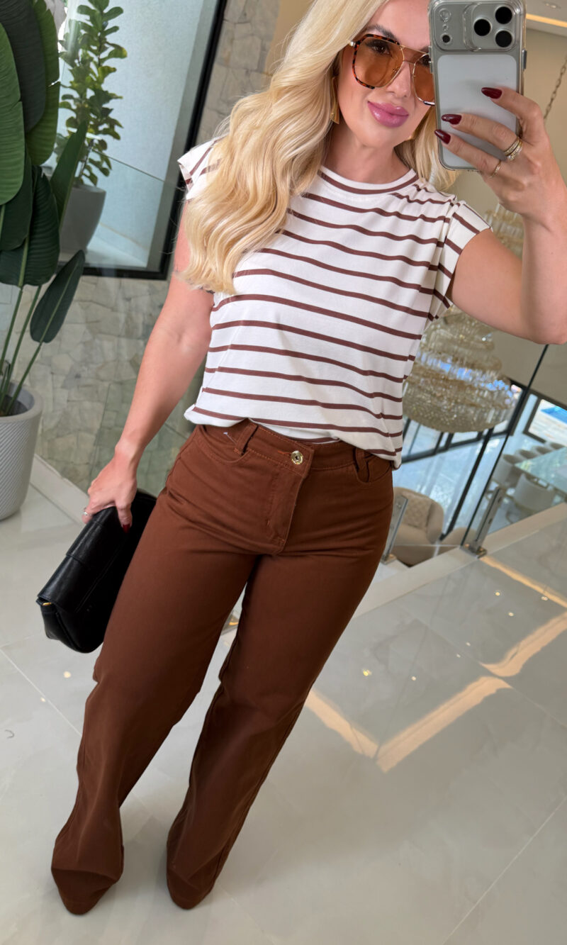 calça marrom vera 3623 calça marrom vera 3623