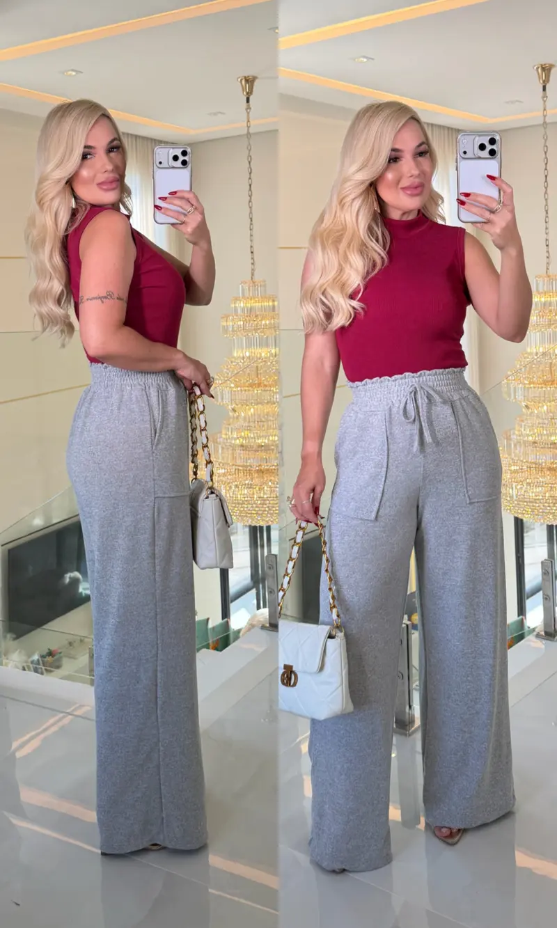 blusa térmica canelada 2695