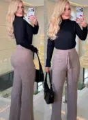 blusa térmica canelada 2695