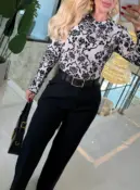 blusa térmica canelada 2695