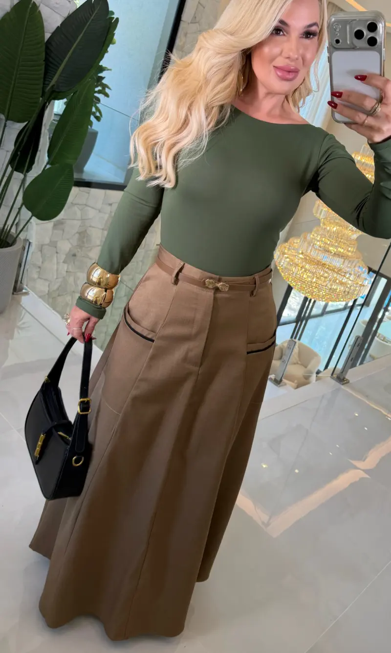 blusa térmica canelada 2695