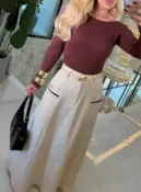 blusa térmica canelada 2695