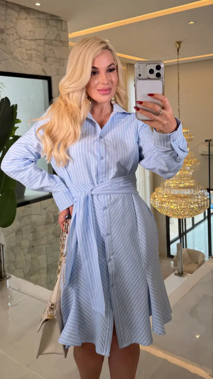 vestido listrado valquiria 3677 vestido listrado valquiria 3677