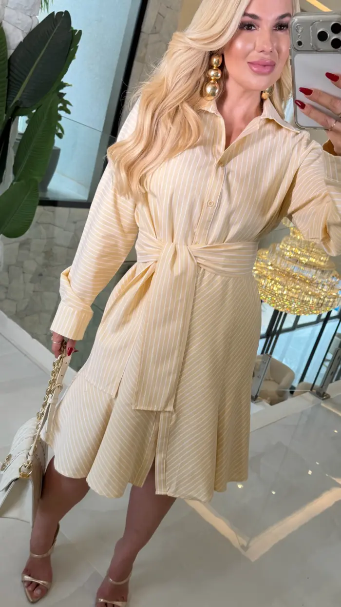 vestido listrado valquiria 3677 vestido listrado valquiria 3677