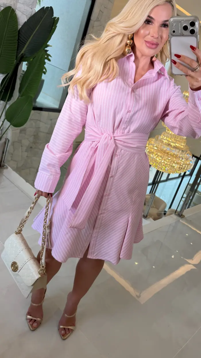 vestido listrado valquiria 3677 vestido listrado valquiria 3677