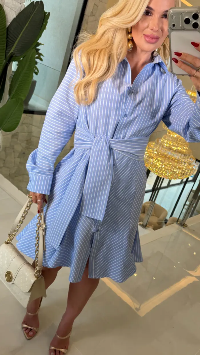 vestido listrado valquiria 3677 vestido listrado valquiria 3677