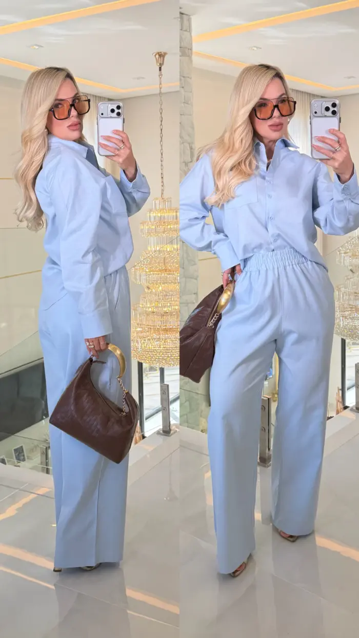 conjunto zusa calça + camisa 3612 conjunto zusa calça + camisa 3612