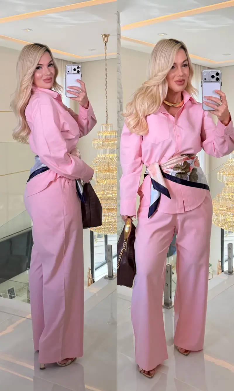 conjunto zusa calça + camisa 3612