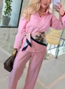 conjunto zusa calça + camisa 3612