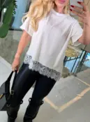 blusa malha c/ renda gaby 3664