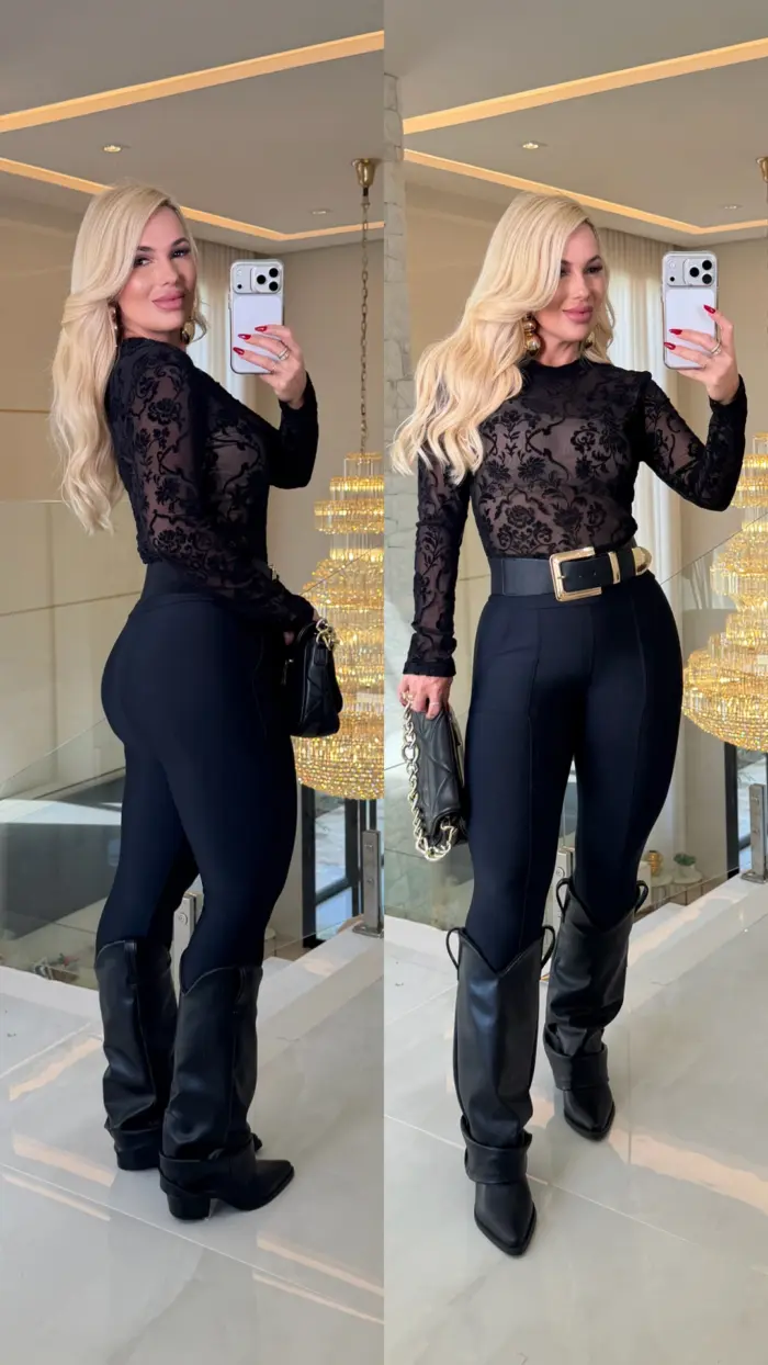 body claudia de renda 3631