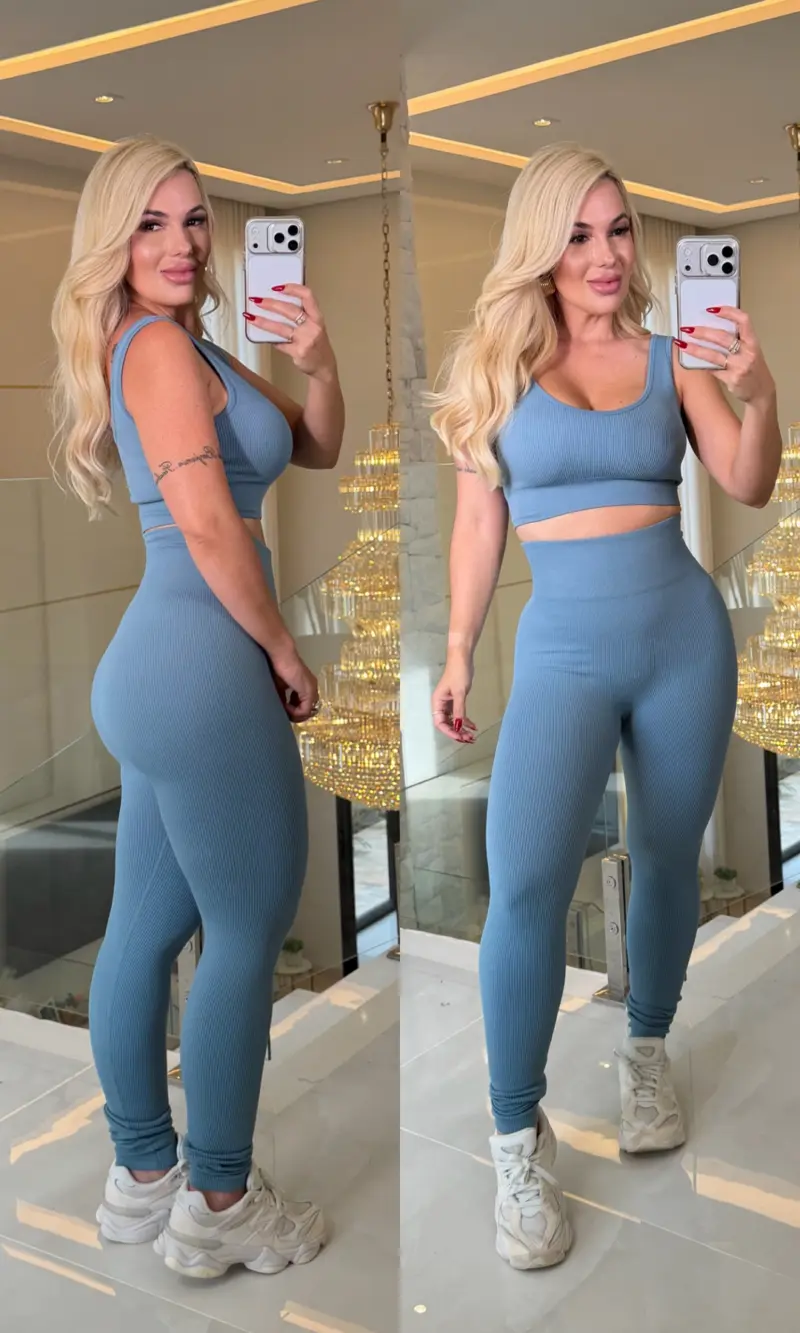 conjunto fittness canelado francielle 3657