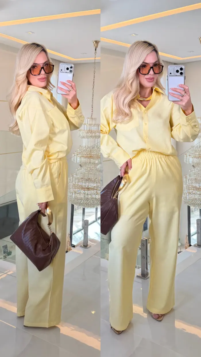 conjunto zusa calça + camisa 3612