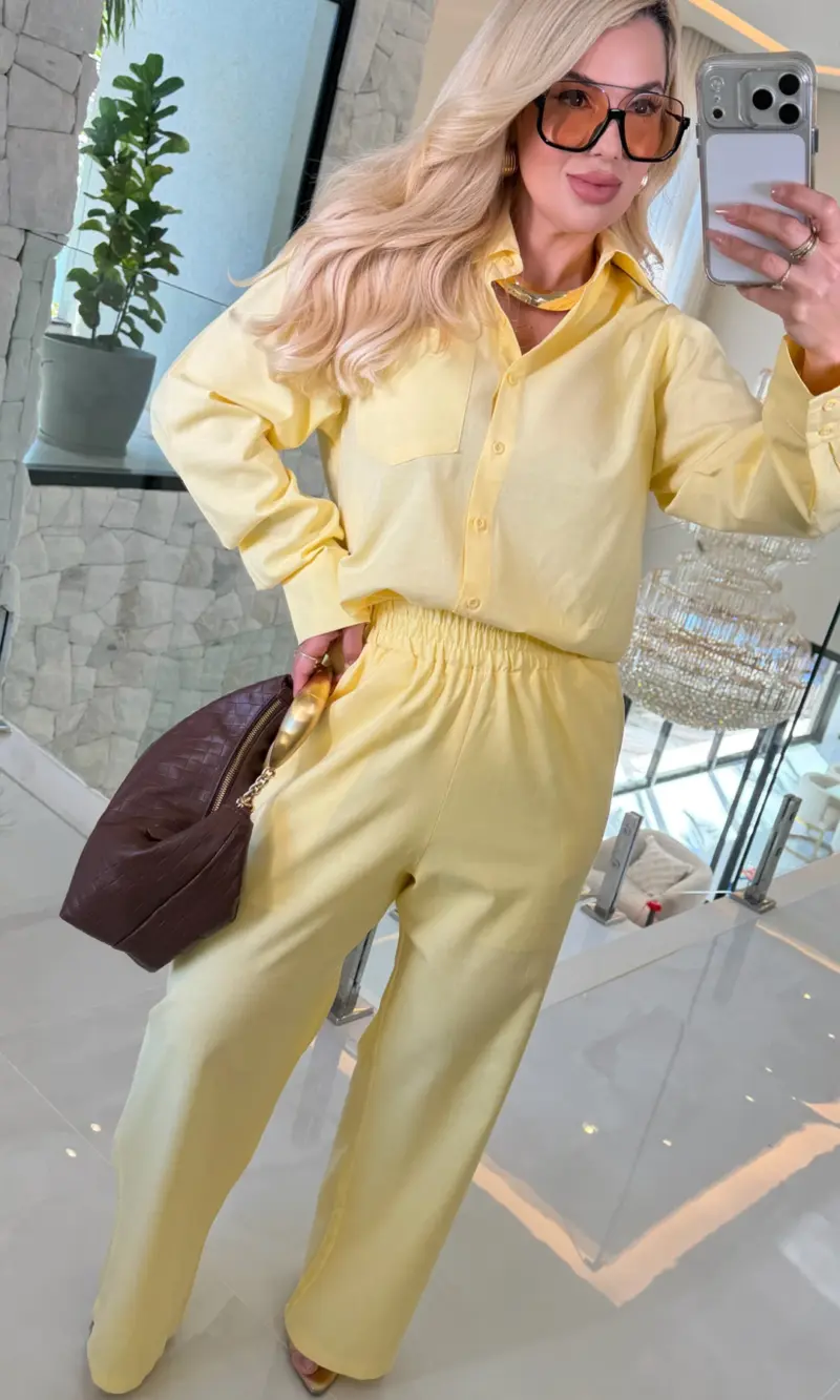 conjunto zusa calça + camisa 3612