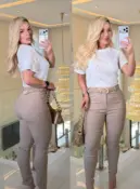 blusa mari bordada t shirt malha 3611