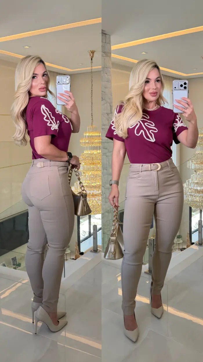 blusa mari bordada t shirt malha 3611