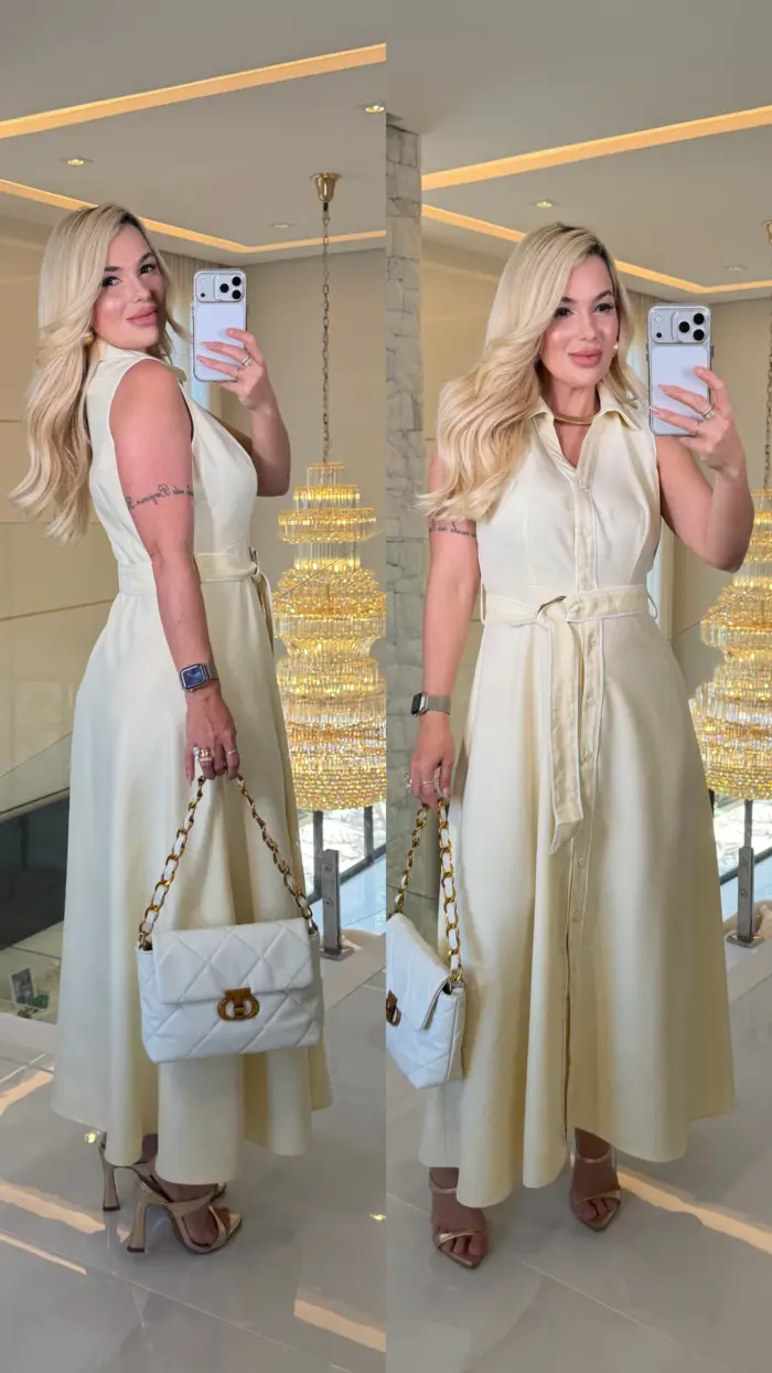 vestido sabrina gola c/ cinto 3618 vestido sabrina gola c/ cinto 3618