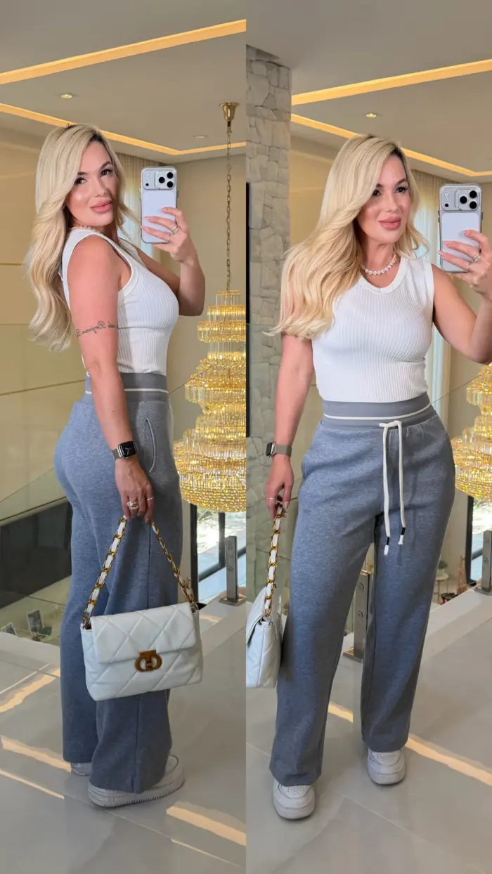 calça moletim bruna cos duas cores 3617 calça moletim bruna cos duas cores 3617