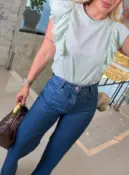 blusa clara manga japonesa 3609