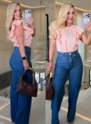 blusa clara manga japonesa 3609