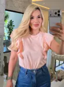 blusa clara manga japonesa 3609