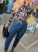 body tule ondulado aveludado 3686