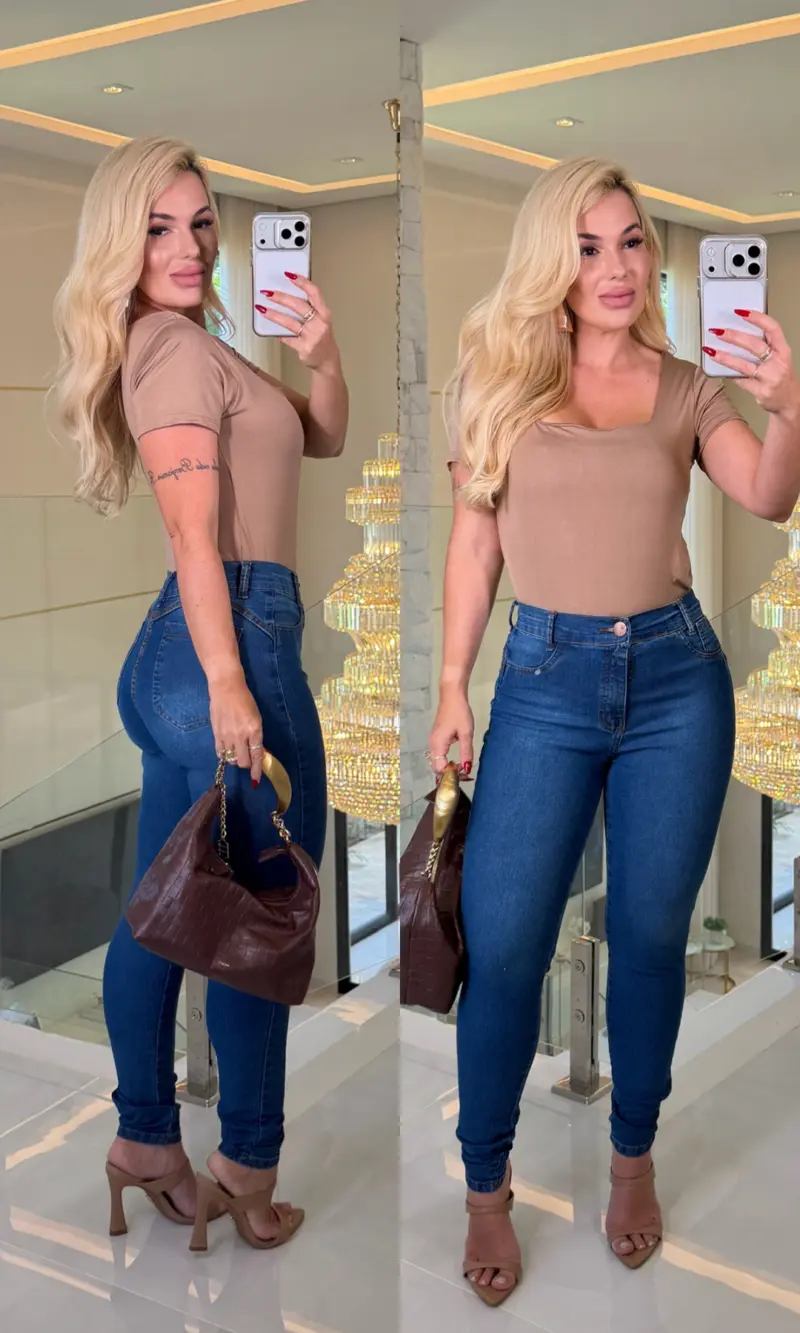 calça skinny jeans geisa 3705