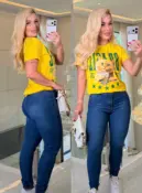 t shirt algodão brasil 3709