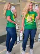 t shirt algodão brasil 3709