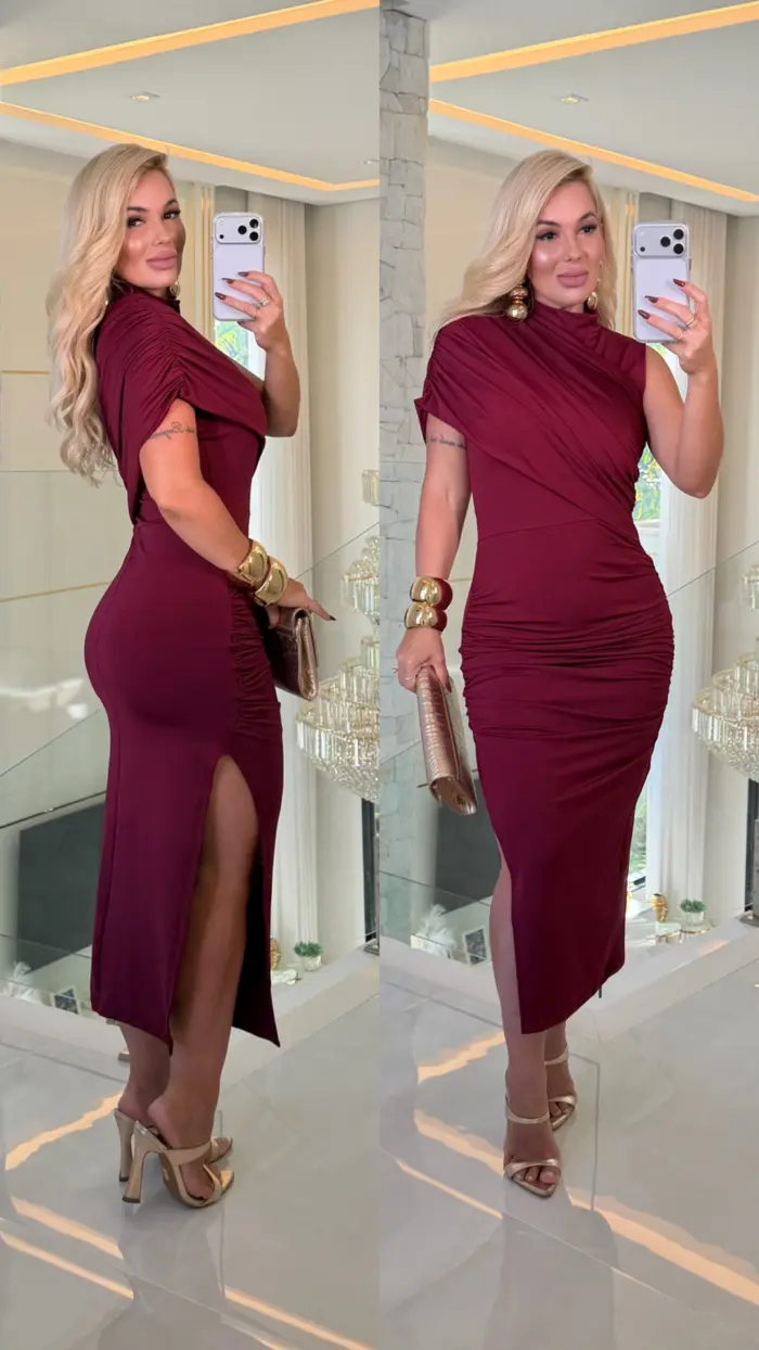 vestido justo c/ ombro só 3716 vestido justo c/ ombro só 3716