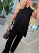 conjunto blusa + calça adriana 3683