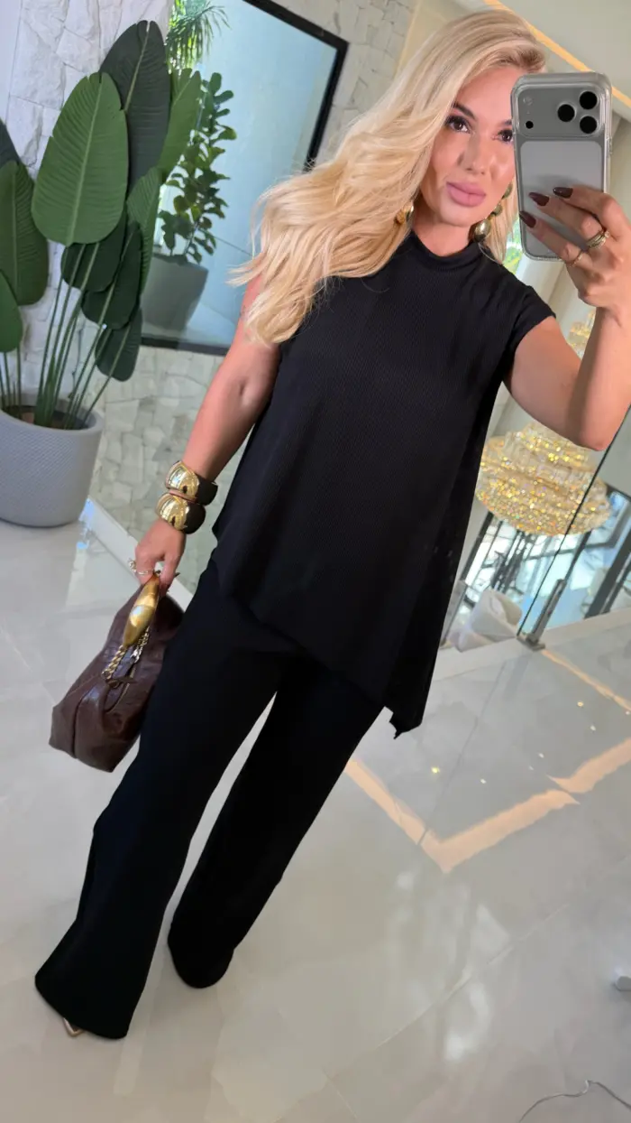 conjunto blusa + calça adriana 3683 conjunto blusa + calça adriana 3683