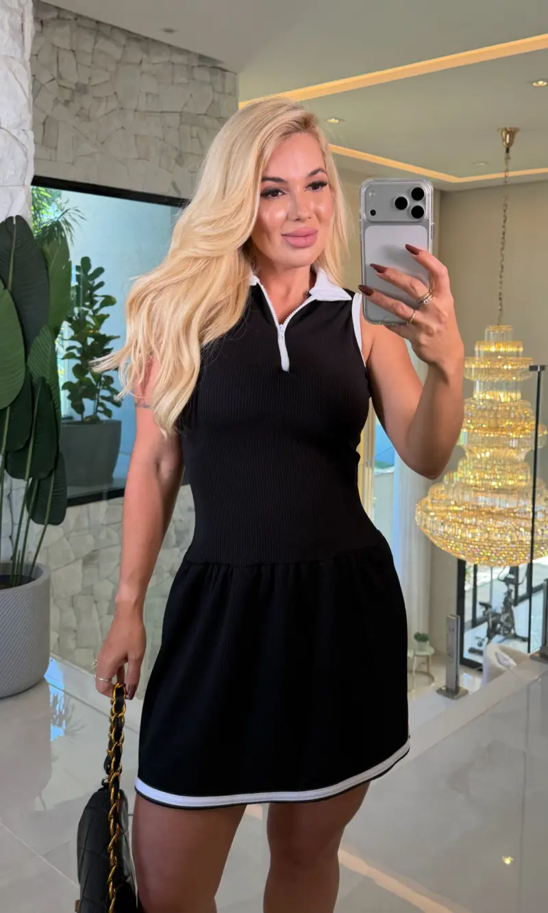 vestido ana julia gola polo 3736