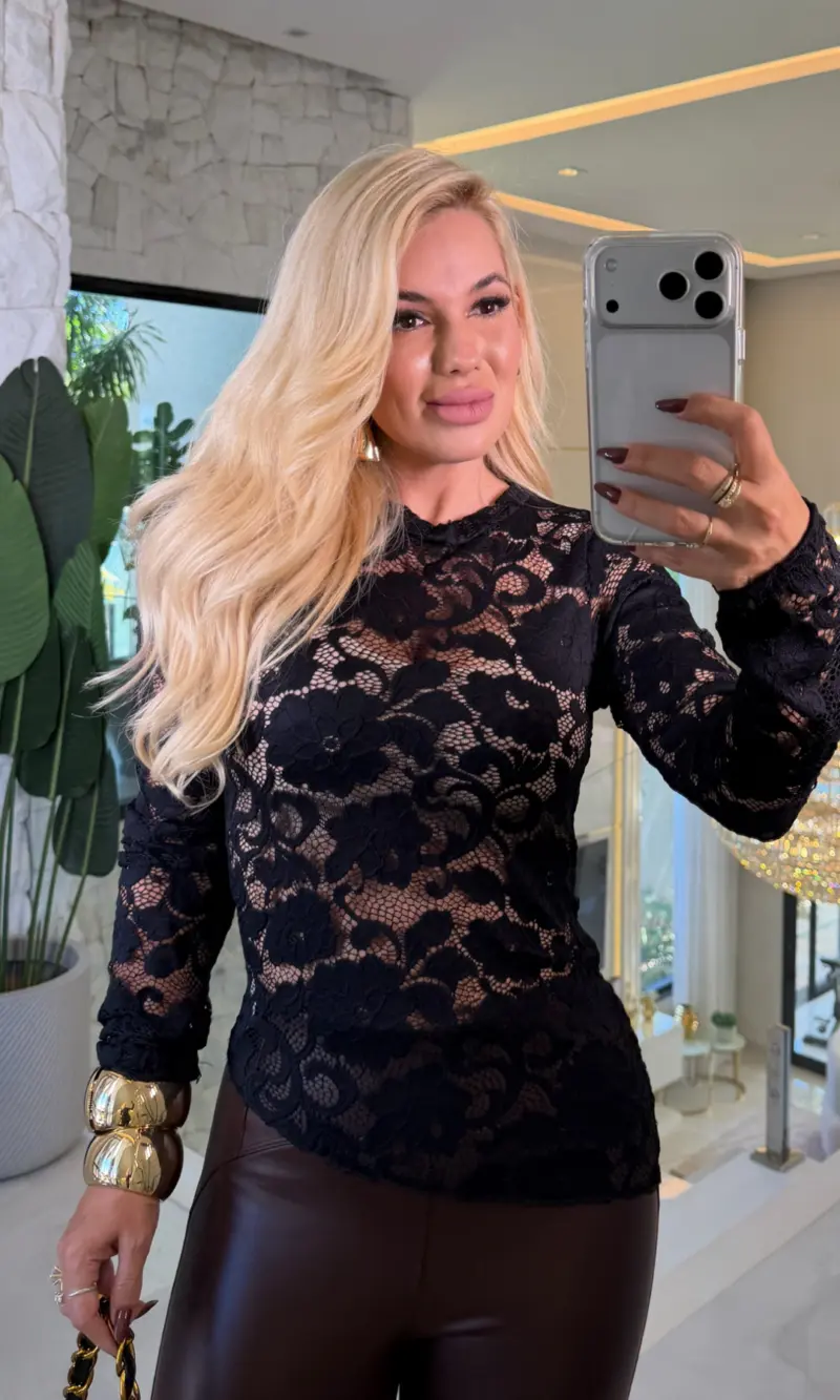 blusa bianca assimétrica renda 3734