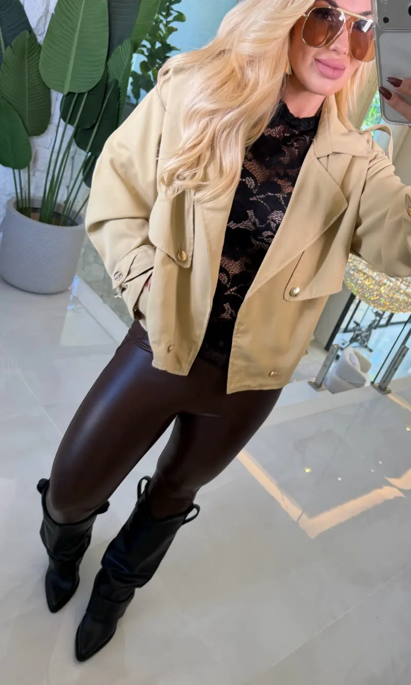 parka ana clara curta forrada 3744