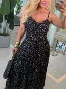 vestido daiane c/ botão alcinha c/ bojo 3723