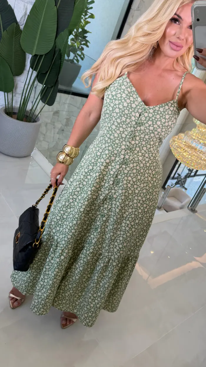 vestido daiane c/ botão alcinha c/ bojo 3723 vestido daiane c/ botão alcinha c/ bojo 3723