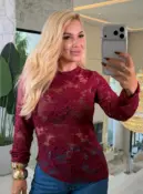 blusa bianca assimétrica renda 3734