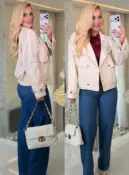 parka ana clara curta forrada 3744