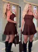 vestido fabiane estampado de vaquinha 3738