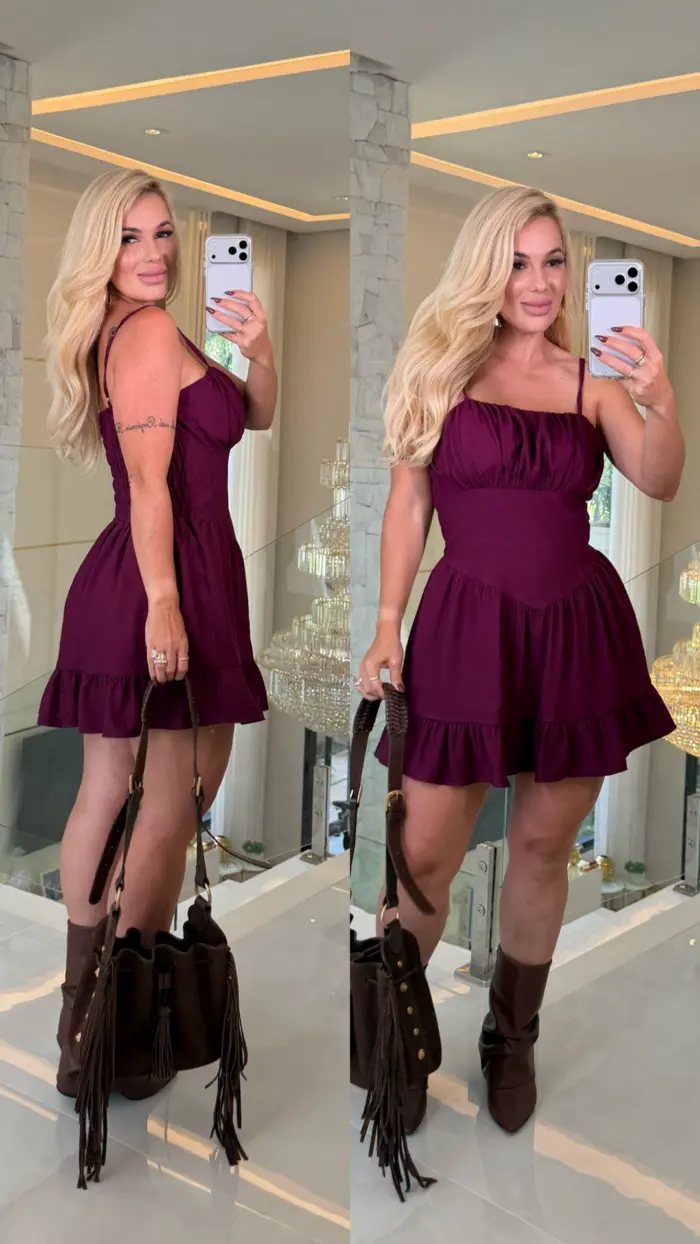 vestido fabiane estampado de vaquinha 3738