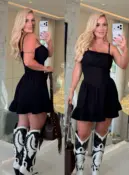 vestido fabiane estampado de vaquinha 3738