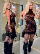 conjunto cetim c/ renda c/ bojo 3774