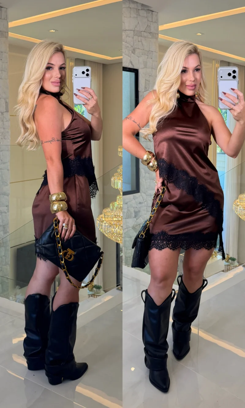 conjunto cetim c/ renda c/ bojo 3774