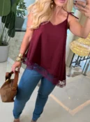 blusa marcela alcinha c/ renda 3763